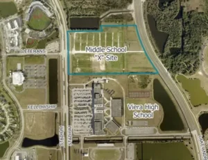 aerial view of area