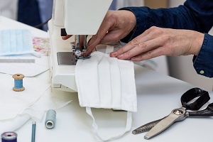 Sewing facemask